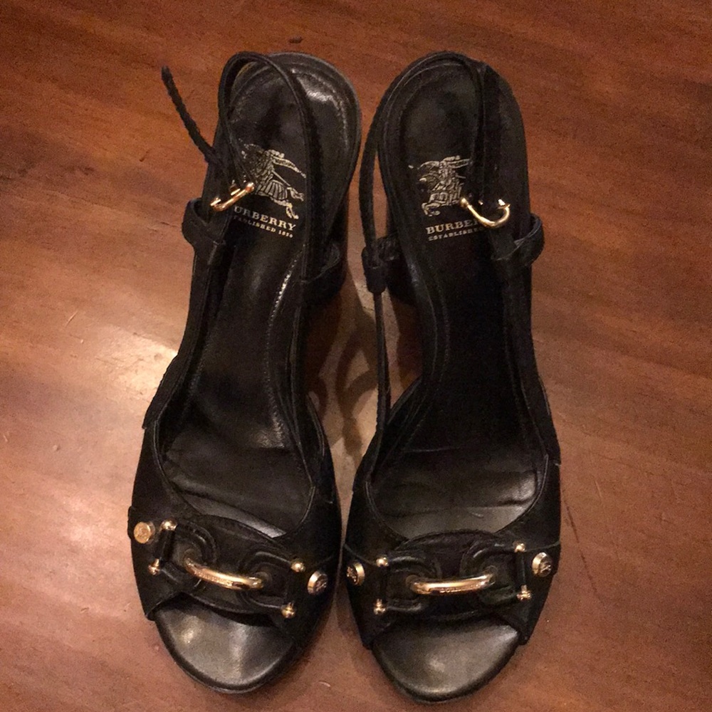 Burberry platforms